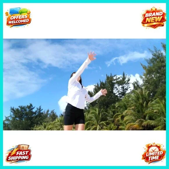 UPF 50+ Sun Protection Hoodie Jacket Lightweight Zip Up Long Sleeve